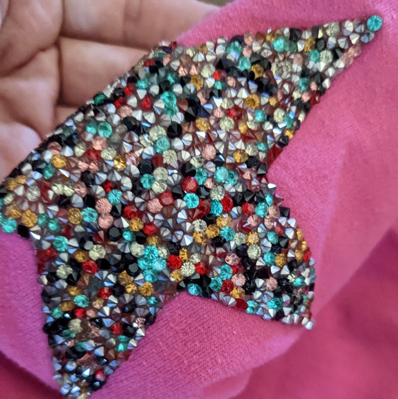 Designer toddler girls sweatshirt and vest bundle - Picture 4 of 8